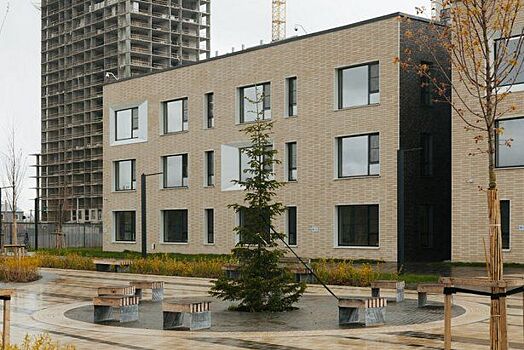 Строительство социальных объектов продолжается в 22 микрорайоне