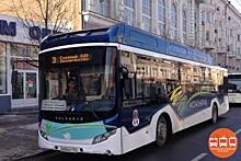 Спустя два года ремонта единственный электробус в Ростове-на-Дону выехал на маршрут