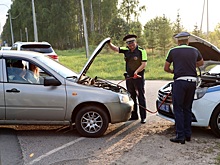 Нижегородские госавтоинспекторы помогли паломникам в Дивееве