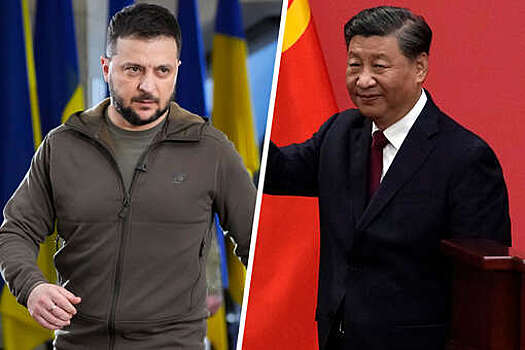 МИД КНР: разговор Зеленского и Си Цзиньпина произошел по инициативе Украины