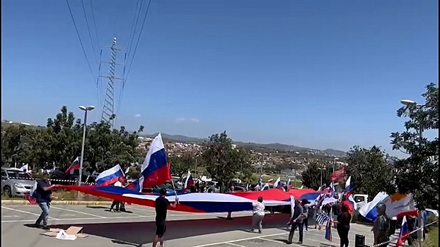 В городах Германии прошли акции в поддержку России