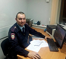 Жительница Смоленска благодарит участкового уполномоченного полиции