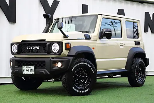 Придуман легкий способ превратить Suzuki Jimny в Toyota Land Cruiser