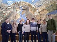 Жители соцдома «Обручевский» посетили Палеонтологический музей