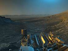 Марсоход Curiosity отправил шикарную открытку с фотографией Марса