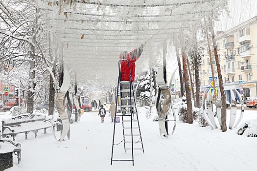 В Краснодаре прошло первое заседание краевого оперштаба по снегопаду