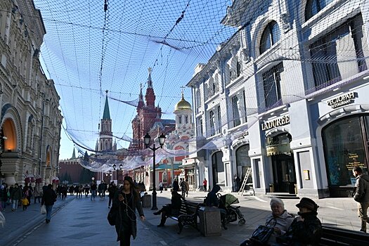 Сергей Собянин открыл после реконструкции пешеходный переход от площади Революции на ул. Никольская