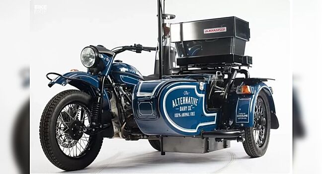 Мобильная кофейня на базе мотоцикла «Урал» появилась в Австралии