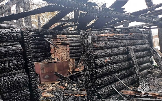 Из-за проблем с печами 1 января в Рязанской области сгорели две бани