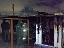 Пенсионер погиб в ночном пожаре на улице Баумана в Оренбурге