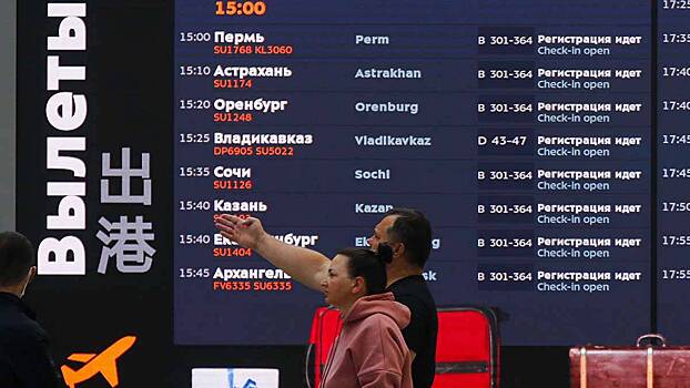 Около 20 рейсов задержано и отменено в аэропортах Москвы