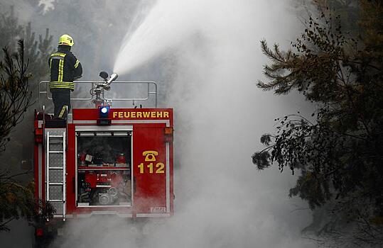 Пожар произошёл в оружейной мастерской в Германии