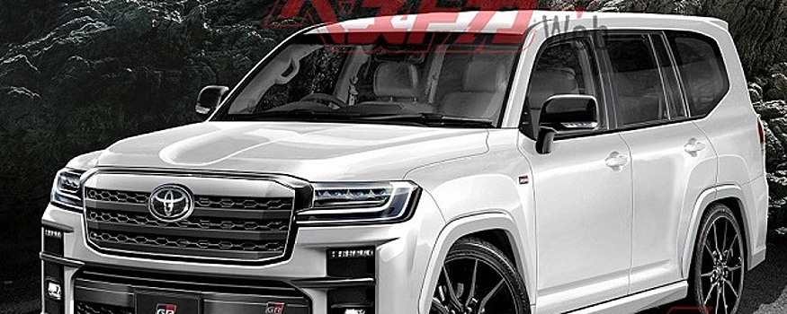 В Сети появились фото нового Toyota Land Cruiser 300