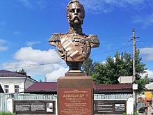 В Городце открыли бюст императора Александра II