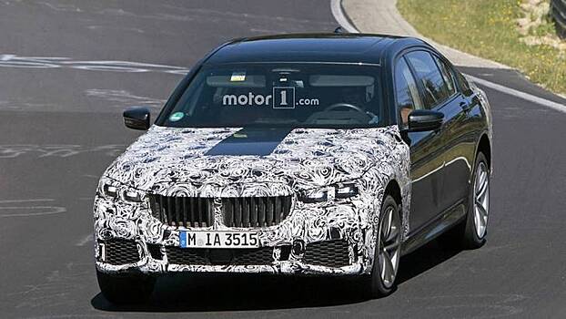 В сеть попали шпионские фото новой BMW 7-й серии