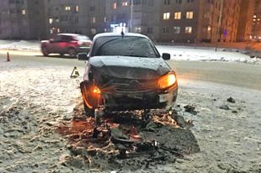 В тройном столкновении в Тамбове пострадали два человека
