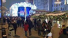 На Новый год в Москве гуляли более 2,5 миллионов человек