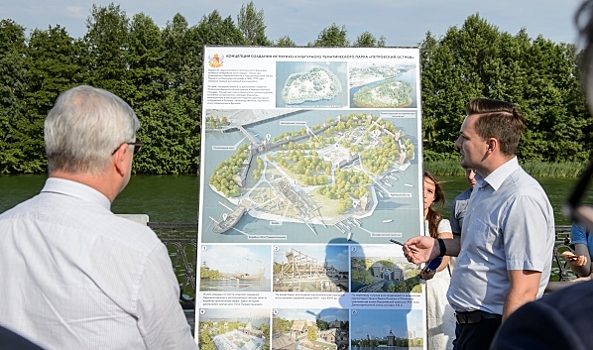 В Воронеже на Петровском острове предложили создать уменьшенную копию крепости ХVII века, пристань и верфь