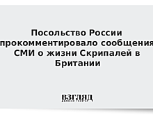 В РФ высказались о жизни Скрипалей в Британии