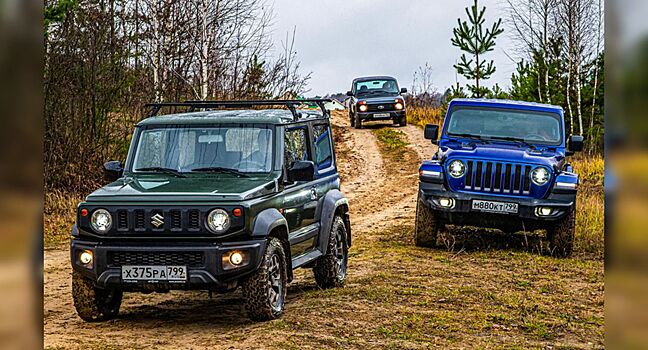 Австралийские водители сравнили LADA 4×4 и Suzuki Jimny