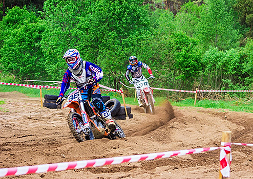 Спортивно-технический клуб ДОСААФ Тверской области организовал проведение мотокросса