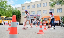 В пришкольных лагерях Волгограда проходят занятия по ПДД