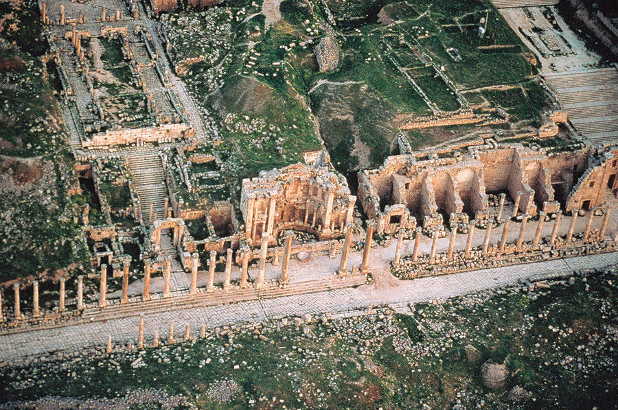 Джераш, Иордания, Ближний Восток