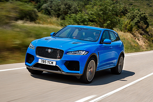 Видео: тест кроссовера Jaguar F-Pace SVR