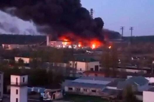 Мощный пожар возник на Приднепровской ТЭС после ударов «Искандеров»