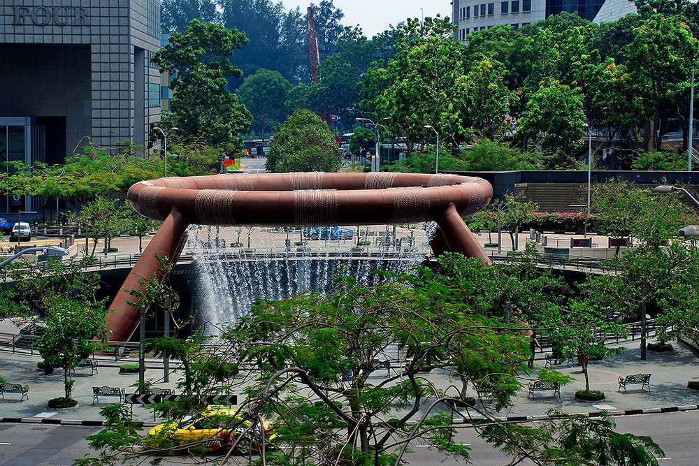 Фонтан богатства, Сингапур, Азия