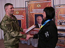 Сотрудник ОМОНа приехала из Испании с медалями
