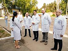 Глава Городского округа Пушкинский посетил с рабочим визитом клиническую больницу им. проф. Розанова В.Н.