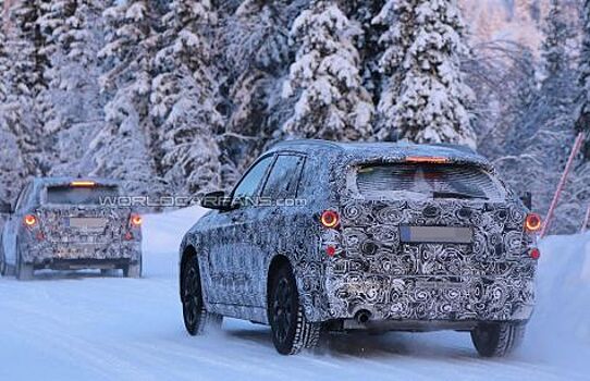 Новый BMW iX5 замечен на зимних испытаниях
