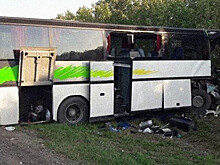 Международная трагедия: автобус протаранил грузовик