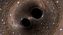 Детектор LIGO мог увидеть "стену огня" у черной дыры