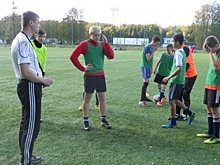 Во время мундиаля костромские дети занимаются в «Футбольной академии»