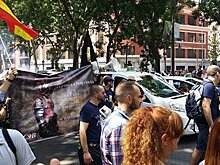 В Испании таксисты нападали на машины конкурирующей фирмы
