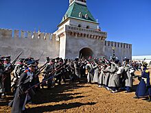 Гости кинопарка «Москино» провели выходные в атмосфере 1812 года