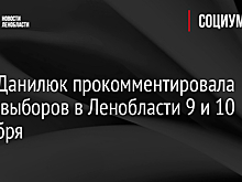 Анна Данилюк прокомментировала итоги выборов в Ленобласти 9 и 10 сентября