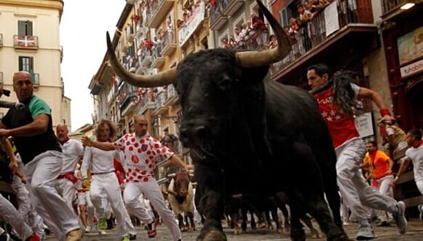 Зачем люди в Испании бегают от быков