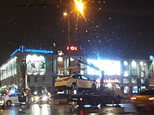 Внедорожник протаранил автомобиль ДПС на Сормовском повороте (ФОТО)