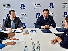 Владимир Якушев и Максим Егоров провели совместный прием граждан в Штабе общественной поддержки «Единой России»