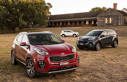 В России реализовали 100 тысяч кроссоверов KIA Sportage четвертого поколения