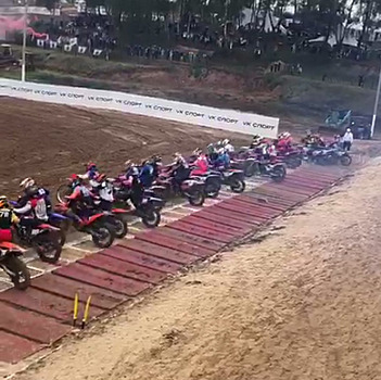 Кондровская мототрасса возобновила работу после 13-летнего перерыва