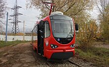 В Казани протестируют новый трамвай из Ижевска