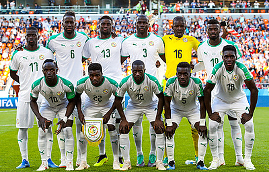 Сборная Сенегала прилетела в Самару на матч чемпионата мира против команды Колумбии