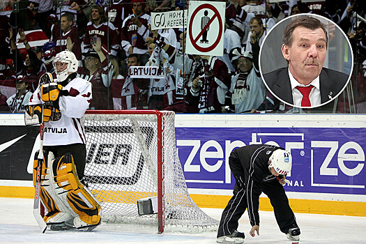 Скандал на матче Канада – Латвия на чемпионате мира по хоккею 2006