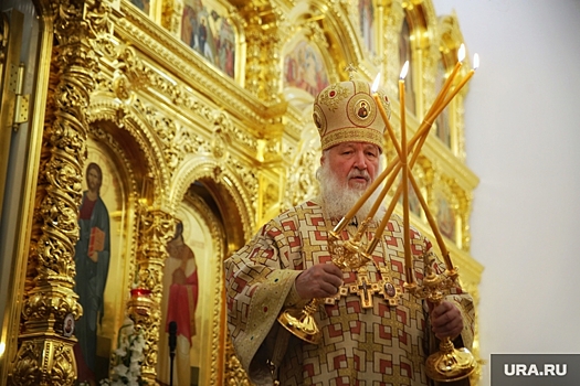 Патриарх Кирилл приехал в монастырь в честь иконы Божьей матери «Умиление» в Сургуте