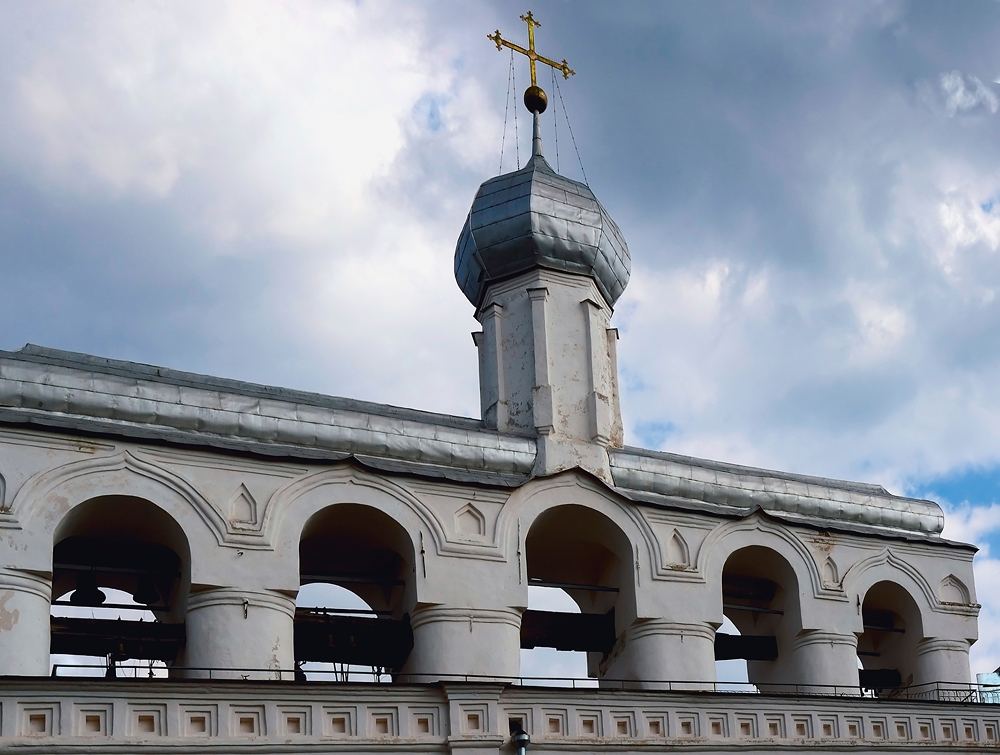 Звонница Софийского собора, Великий Новгород, Россия, Европа