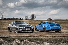 ?BMW презентовал продуктивные M3 и M4 Competition Gain xDrive 2022